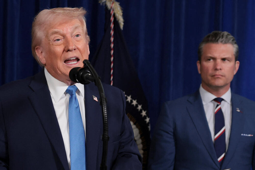 Tramp i ministar odbrane SAD Pit Hegset, Foto: Reuters