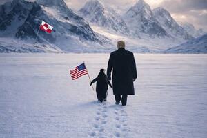 Bijela kuća objavila AI sliku Trampa i pingvina navodno na...