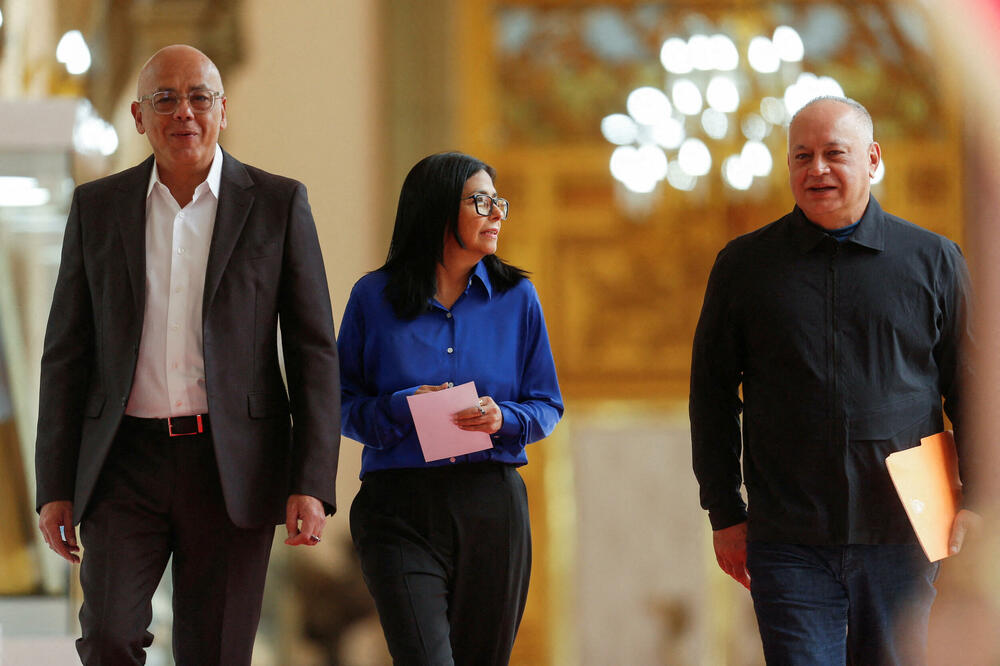 Rodrigez sa ministrima, Foto: REUTERS