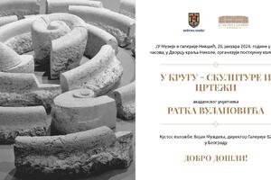 Skulpture i crteži Ratka Vulanovića u Nikšiću