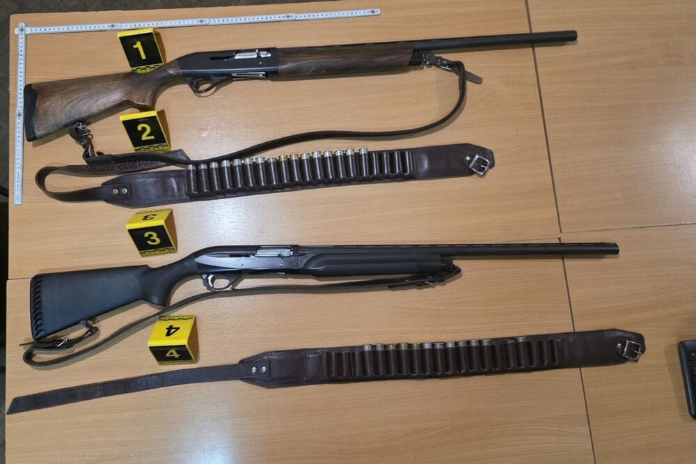 Oduzeto oružje, Foto: Uprava policije
