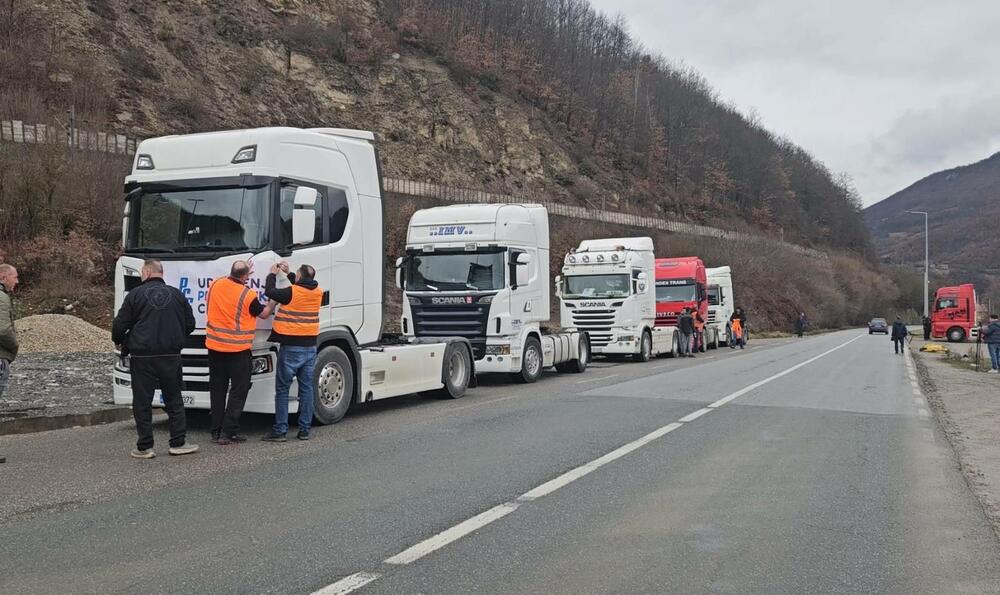 Blokada blizu Dobrakova