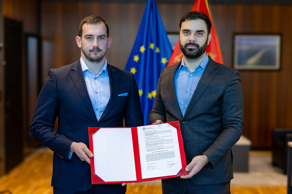 Mićanović i Radulović, Foto: Ministarstvo pomorstva