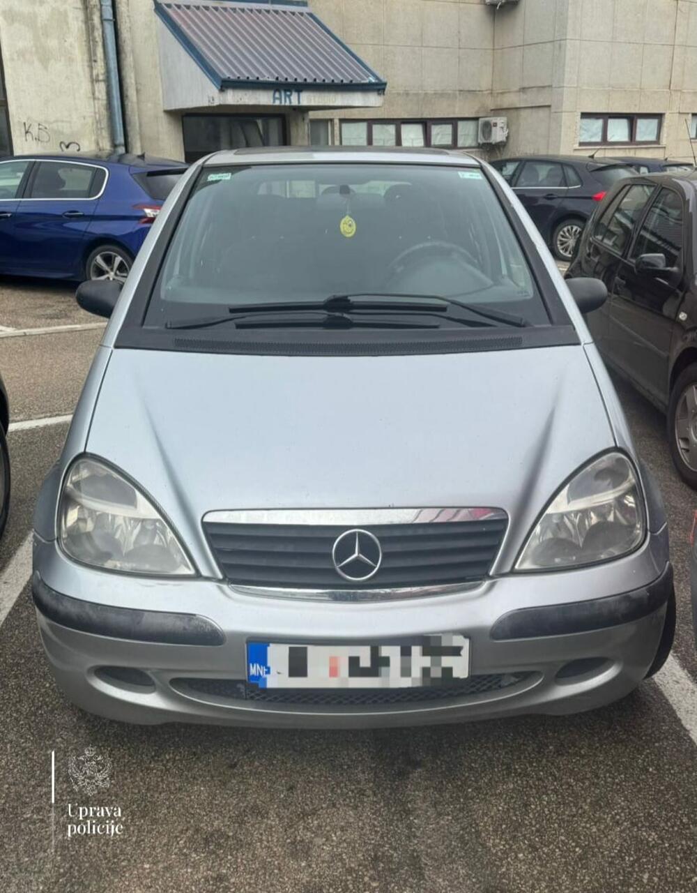 oduzeta vozila Ulcinj