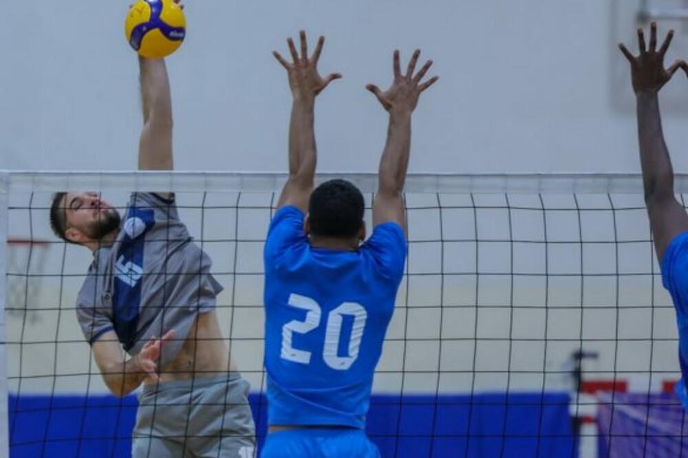 Đorđe Jovović u napadu, Foto: Instagram/ksv_volleyball