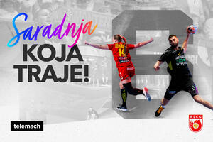 Šesta godina saradnje: Telemach i u 2026. uz Rukometni savez Crne...