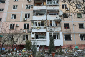 Troje ranjeno u noćnom ruskom napadu na Odesu
