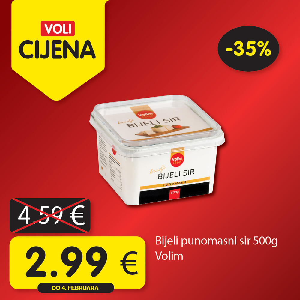 <p>Nova sedmica donosi nova sniženja &ndash; pažljivo odabrani proizvodi, provjerenog kvaliteta po cijenama koje volite.</p>