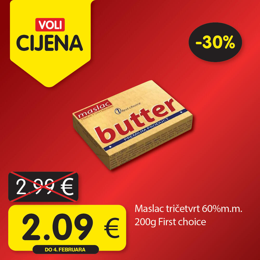 <p>Nova sedmica donosi nova sniženja &ndash; pažljivo odabrani proizvodi, provjerenog kvaliteta po cijenama koje volite.</p>