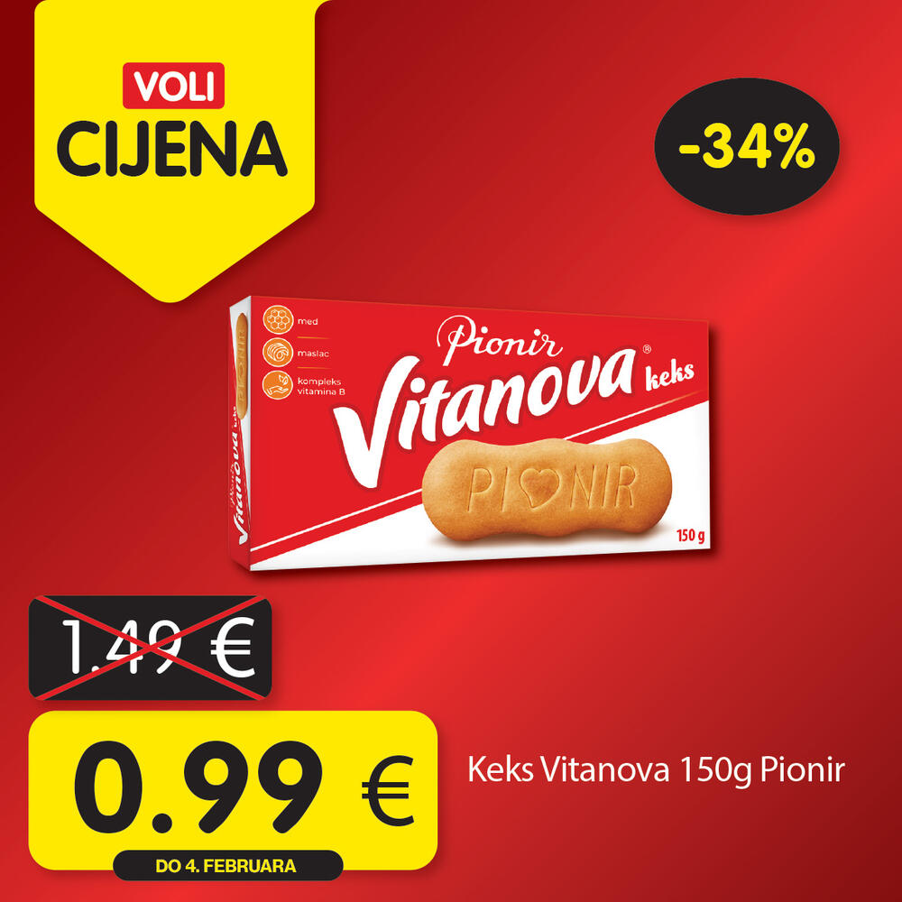 <p>Nova sedmica donosi nova sniženja &ndash; pažljivo odabrani proizvodi, provjerenog kvaliteta po cijenama koje volite.</p>