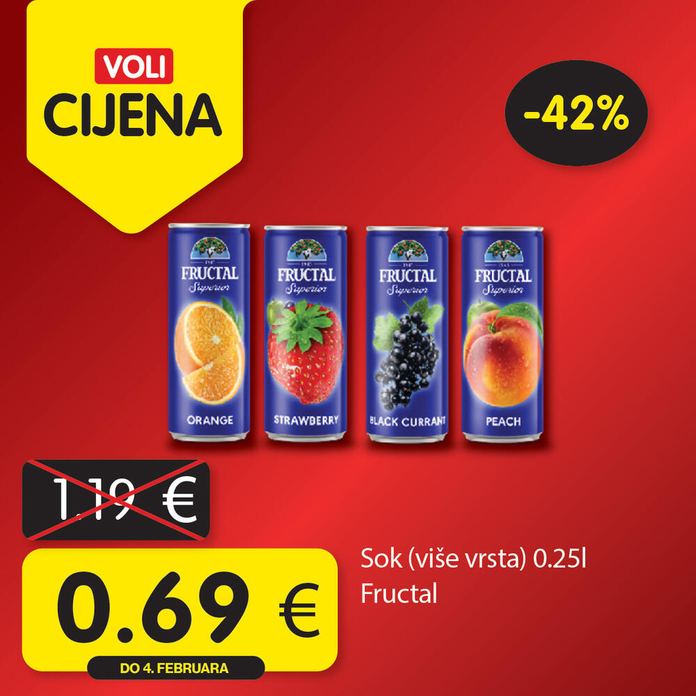 <p>Nova sedmica donosi nova sniženja &ndash; pažljivo odabrani proizvodi, provjerenog kvaliteta po cijenama koje volite.</p>