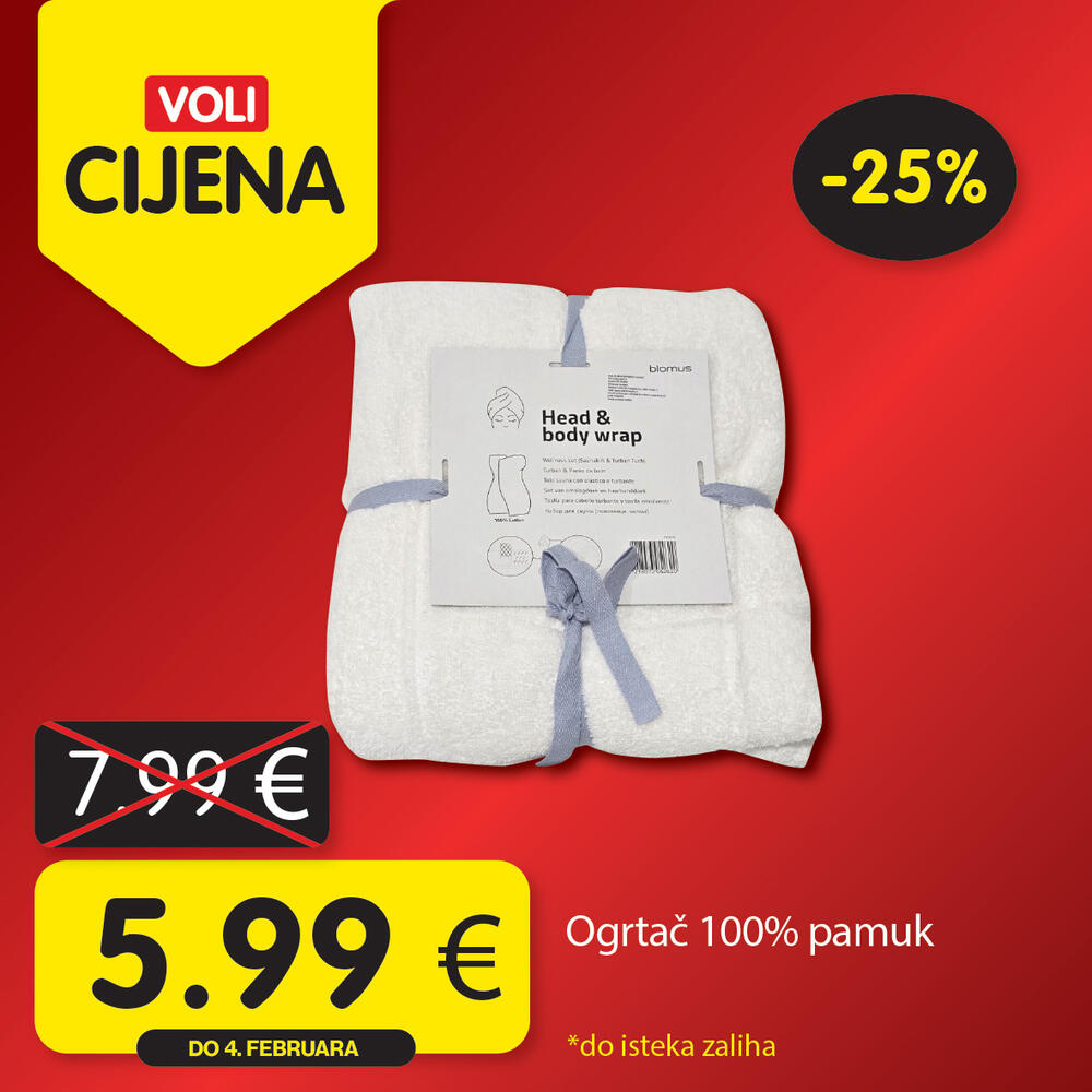 <p>Nova sedmica donosi nova sniženja &ndash; pažljivo odabrani proizvodi, provjerenog kvaliteta po cijenama koje volite.</p>