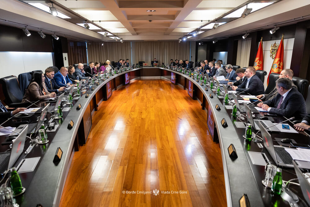 Sa sjednice Vlade, Foto: Vlada Crne Gore