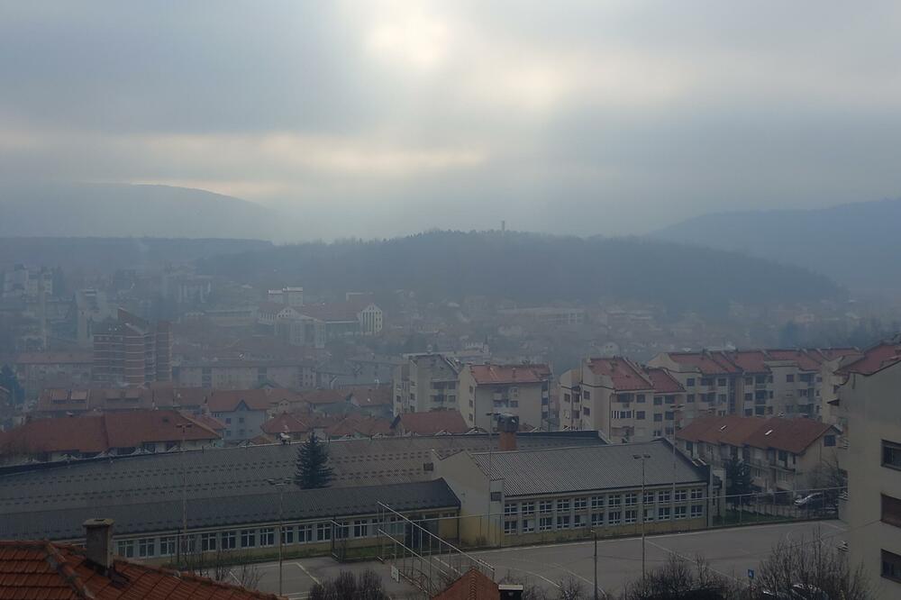Zagađenje opasno po zdravlje: Pljevlja, Foto: Goran Malidžan