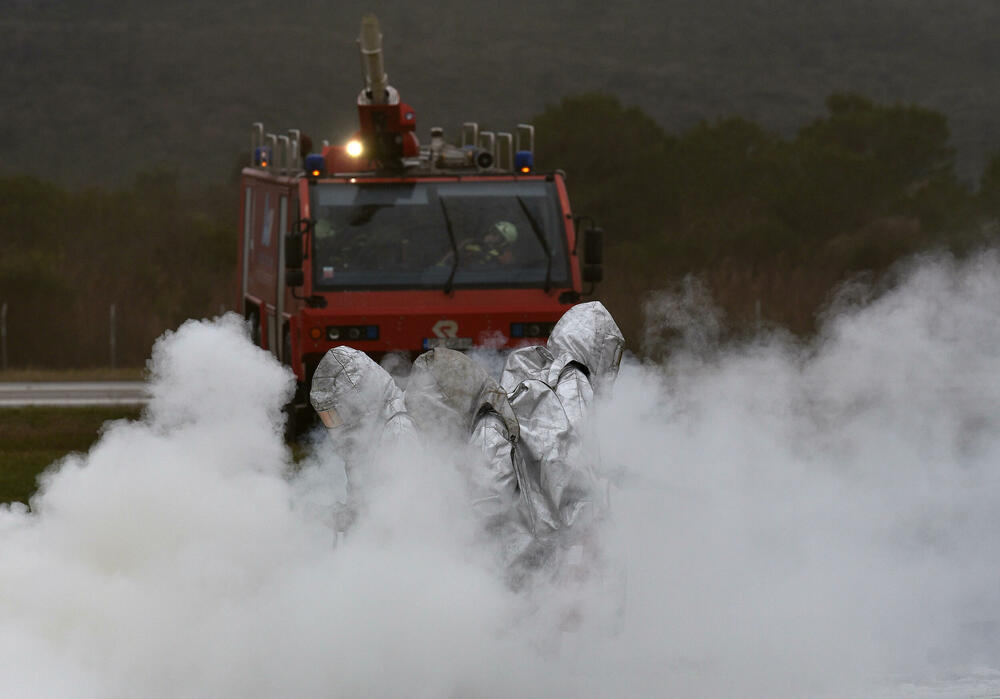 <p>Simulirali udes aviona na slijetanju</p>