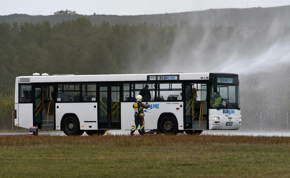<p>Simulirali udes aviona na slijetanju</p>