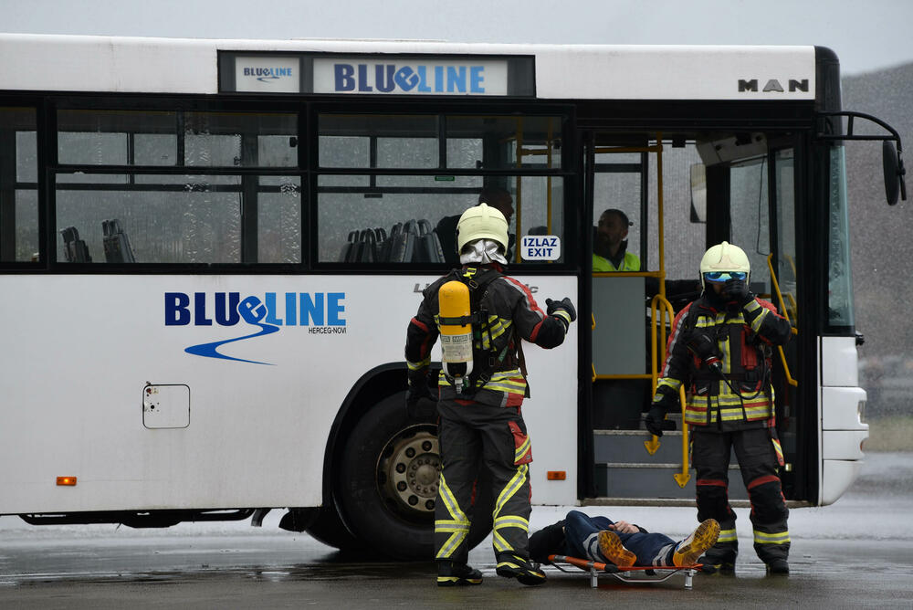 <p>Simulirali udes aviona na slijetanju</p>
