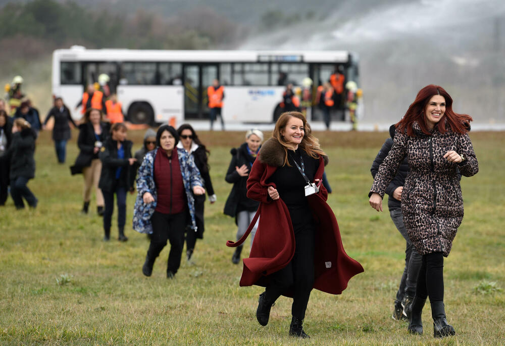 <p>Simulirali udes aviona na slijetanju</p>