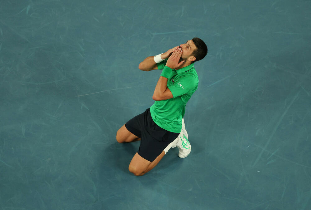 <p>Nakon meča je kazao da mu je ovo možda i najveća pobjeda u Melburnu</p>