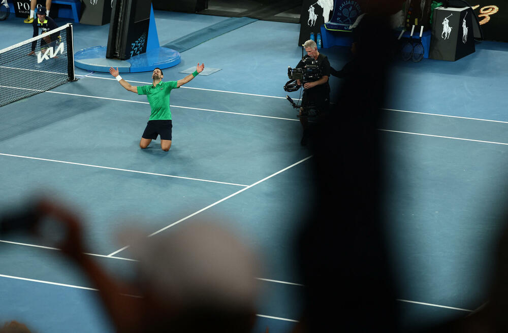 <p>Nakon meča je kazao da mu je ovo možda i najveća pobjeda u Melburnu</p>