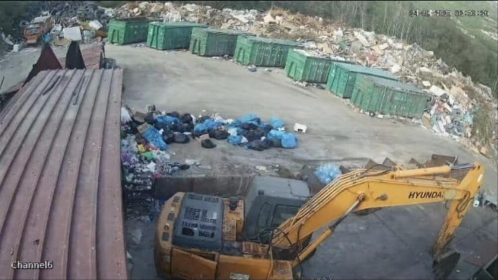 Smeće na “Lovanji” sredinom septembra kada su  prekovremeno radili vozači