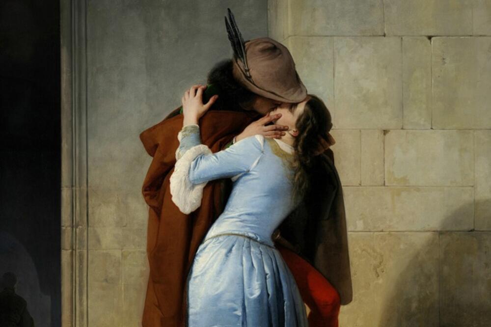 &ldquo;Poljubac&rdquo; (1859), Francesco Hayez, Foto: Wikipedia