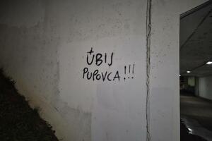SNV: U Zagrebu ispisani grafiti sa pozivom na ubistvo Milorada...