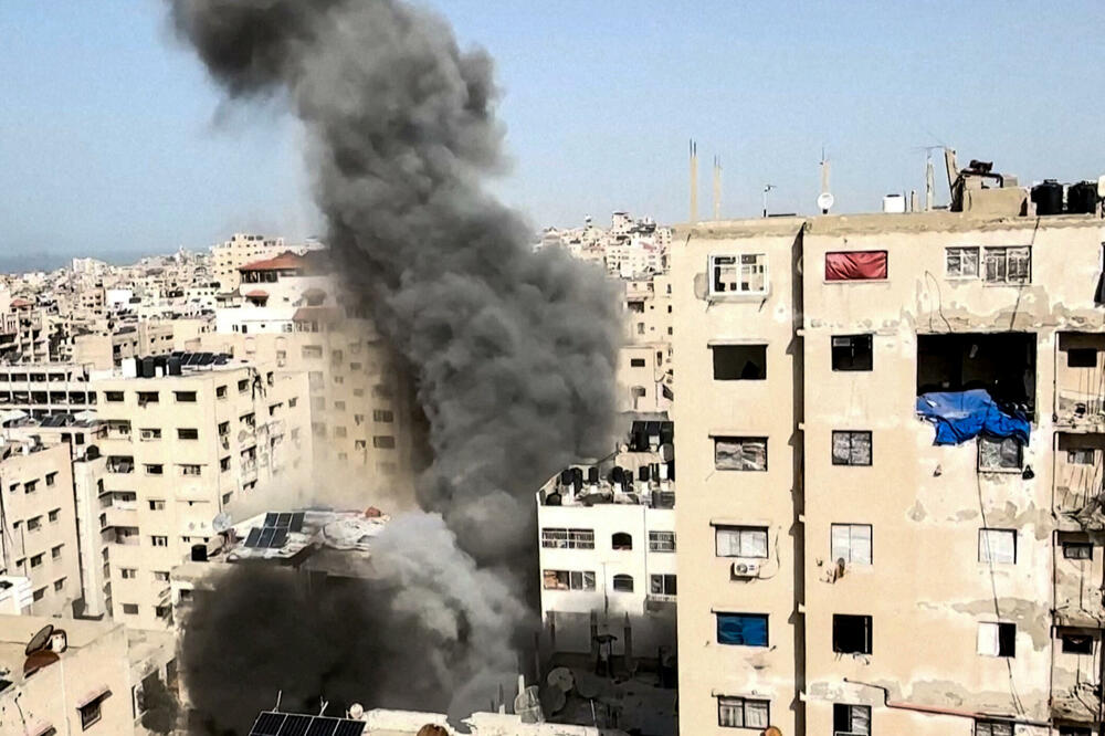 Detalj iz Gaze tokom napada, Foto: Reuters