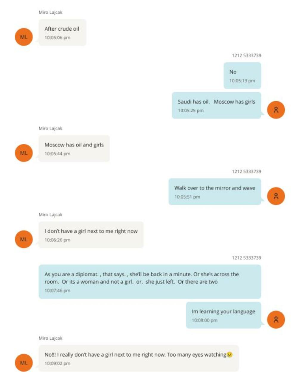 <p>Prepiska između Miroslava Lajčaka i Džefrija Epstina u kojoj dogovaraju posjetu Crnoj Gori</p>