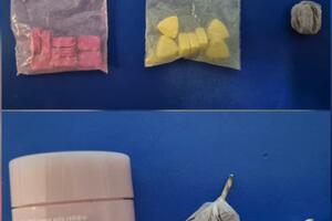 Uhapšene tri osobe, pronađeni kokain, heroin i ekstazi