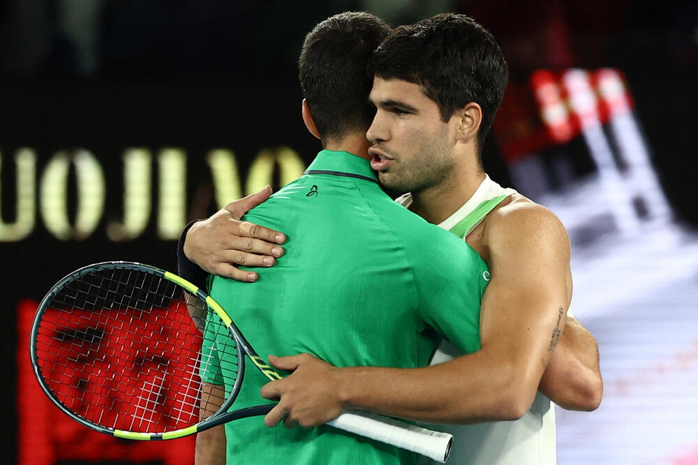 Đoković i Alkaras, Foto: Reuters