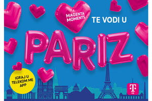Magenta Moments: Osvoji romantično putovanje za dvoje u Pariz