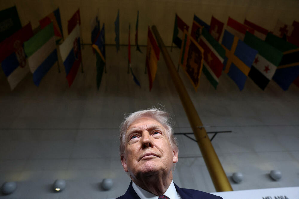 Tramp na premijeri filma "Melanija" u Kenedi centru, Foto: Reuters