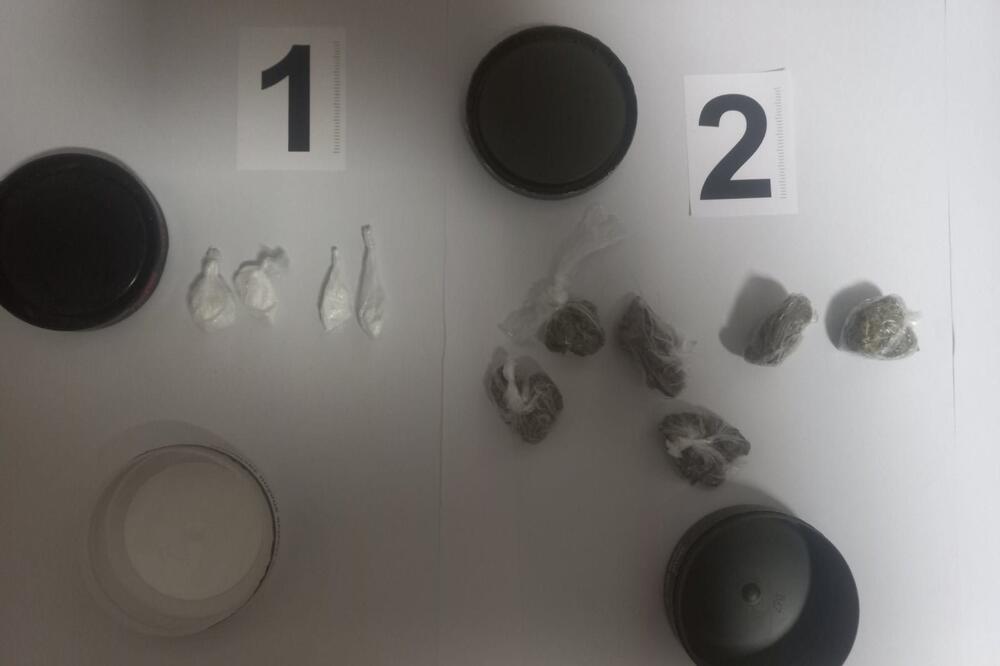 Pronađena droga, Foto: Uprava policije