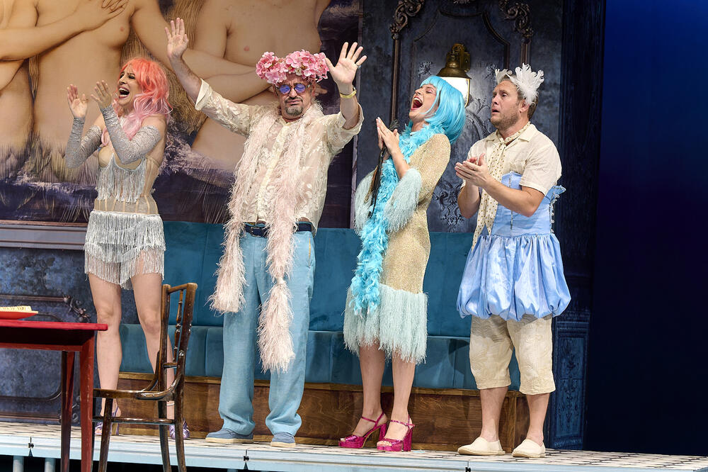 Scena iz predstave, Foto: Centar za kulturu Tivat