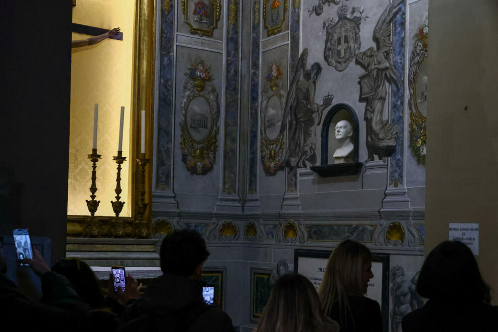 Mjesto gdje se nalazi sporna freska