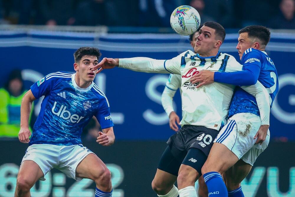 Krstović na nedavnom meču protiv Koma, Foto: Atalanta BC/X