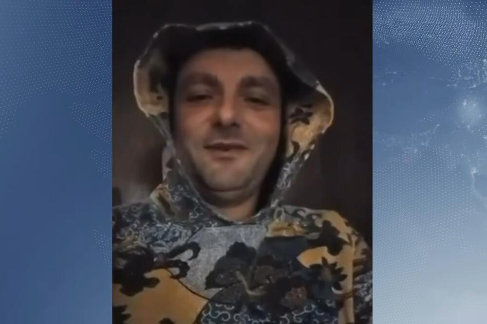 Miloš Medenica na spornom snimku, Foto: Printscreen/YouTube/TV Vijesti