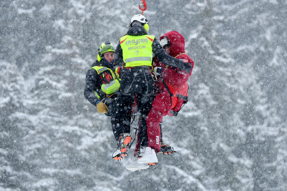 Von je helikopterom prebačena u bolnicu, Foto: Reuters