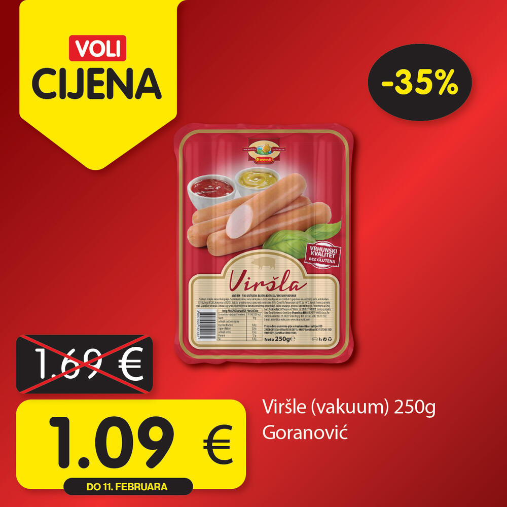 <p>Novi krug Voli cijena u svim Voli i Naš diskont marketima vam donosi odlične proizvode po specijalnim cijenama.</p>