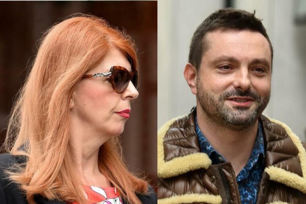 Lidija Mitrović i Miloš Medenica, Foto: TV Vijesti