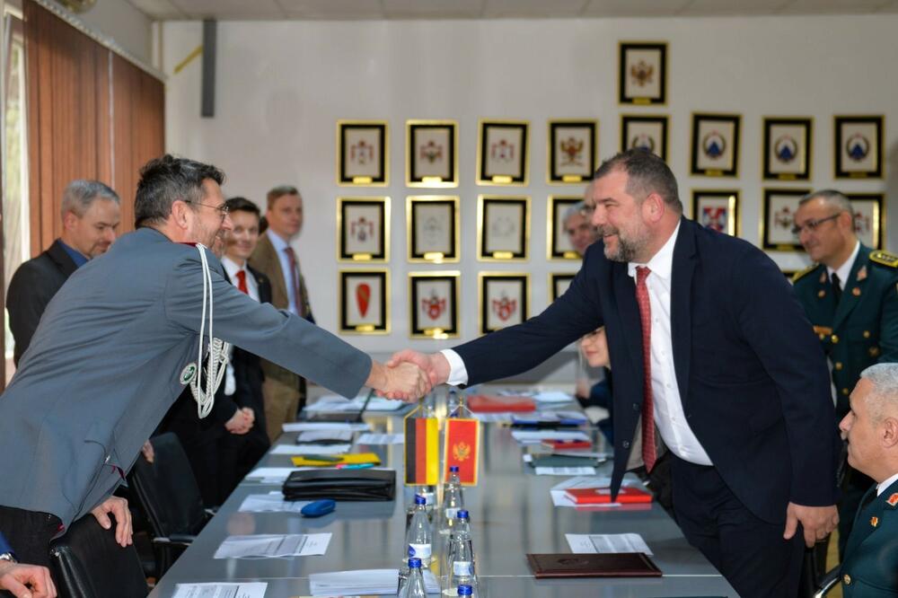 Susret delegacija Ministarstava odbrane Crne Gore i Njemačke, Foto: Ministarstvo odbrane
