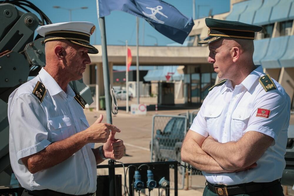 Je li &ldquo;prvi mornar&rdquo; prekršio načelo subordinacije: Vuković i Vuksanović, Foto: Ministarstvo odbrane