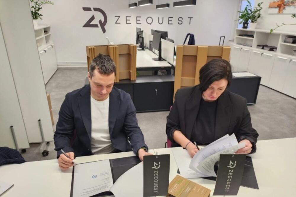 Sa potpisivanja ugovora, Foto: ZeeQuest Holding