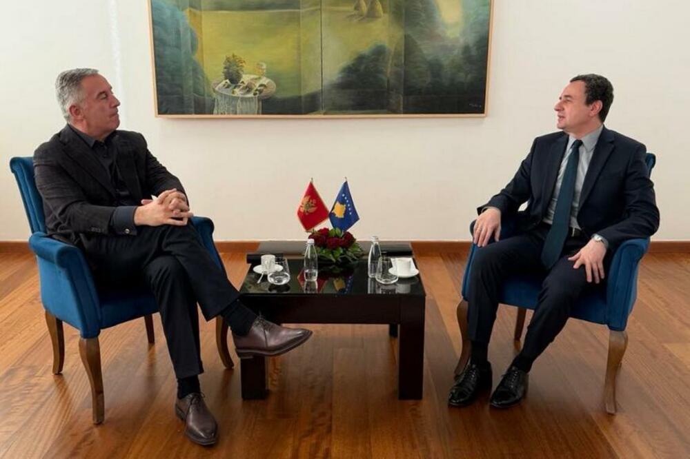 Đukanović i Kurti, Foto: X/@DjukanovicCG