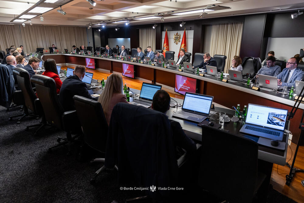 Sa sjednice Vlade, Foto: Vlada Crne Gore