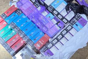 UP: Na GP Vraćenovići oduzeto 400 komada elektronskih cigareta,...