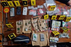Uhapšen Podgoričanin: Policija pretresom pronašla marihuanu, pare,...