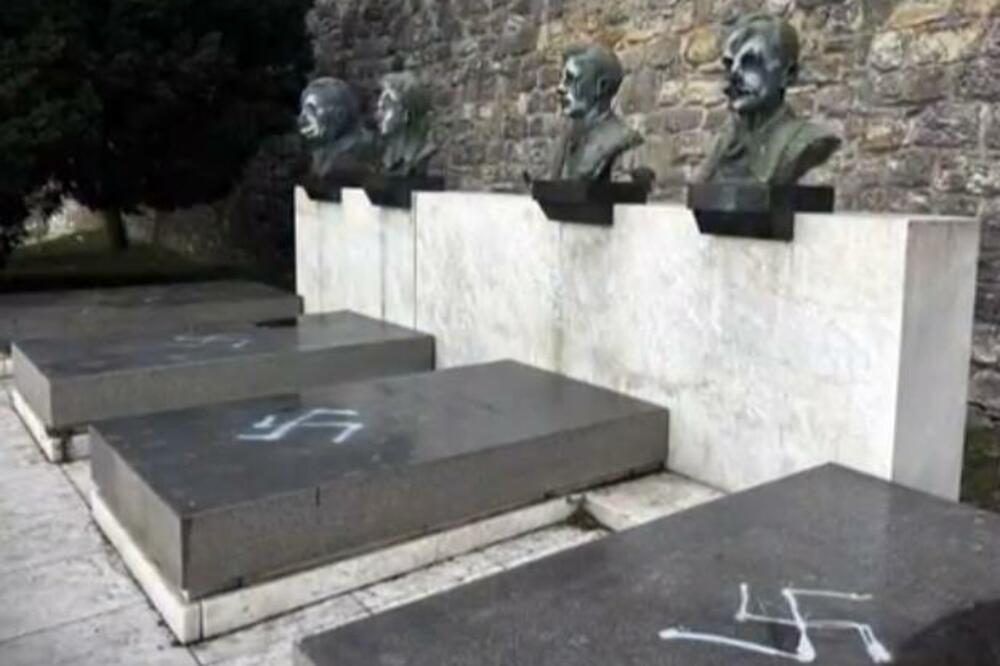 Spomenici narodnih heroja na Kalemegdanu, Foto: Screenshot/N1