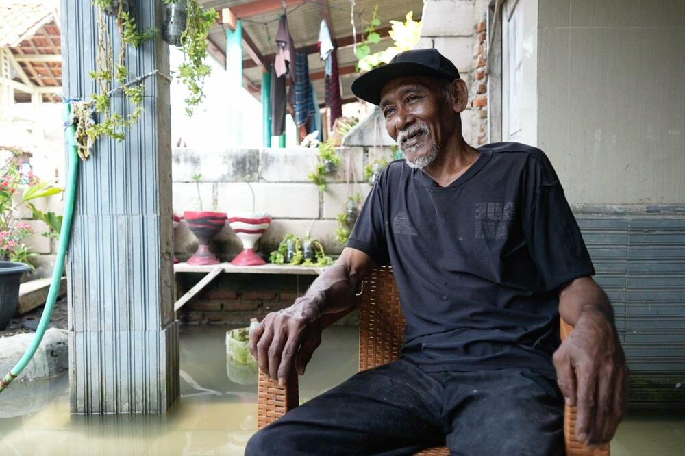 Suvandi je pokazao vlastiti dom ekipi BBC-ja. Njegova kuća se svakodnevno suočava sa poplavama, Foto: Ivan Batara/BBC